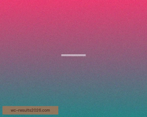 世界杯竞猜胜率解析与热门赛果深度预测指南